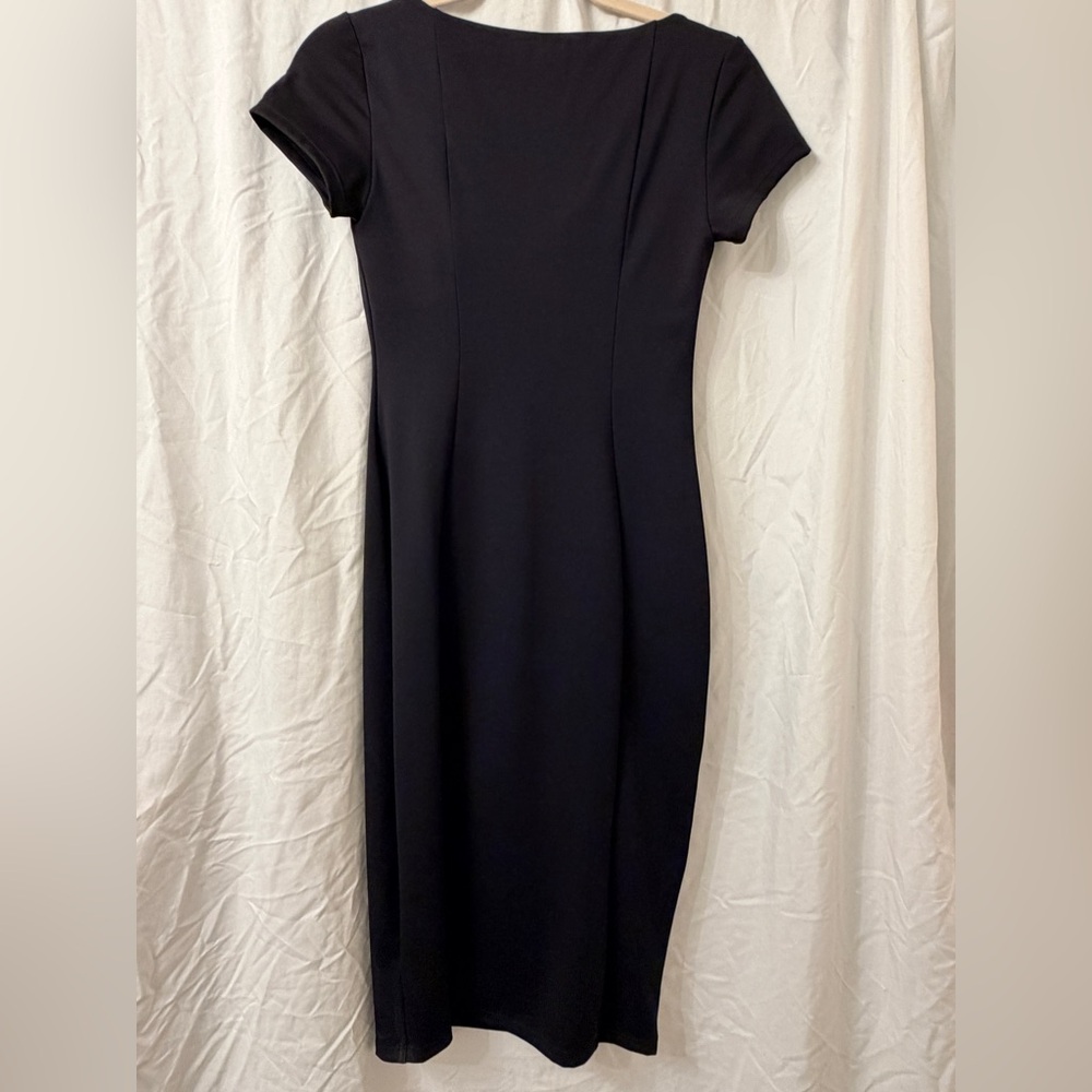 Popilush Black Shapewear Dress Short Sleeve Size Small NWT - Picture 3 of 3